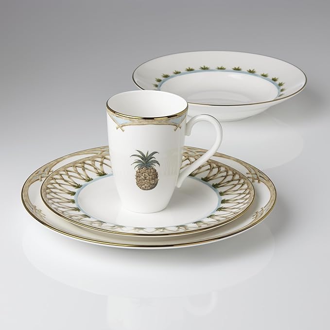 Lenox 6226625 British Colonial Bamboo Accent Plate