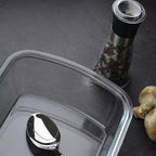 6×6in Square Glass Baking Dish with lid, 1QT Small Square Glass Baking Dishes for Oven, Microwave and Oven Safe