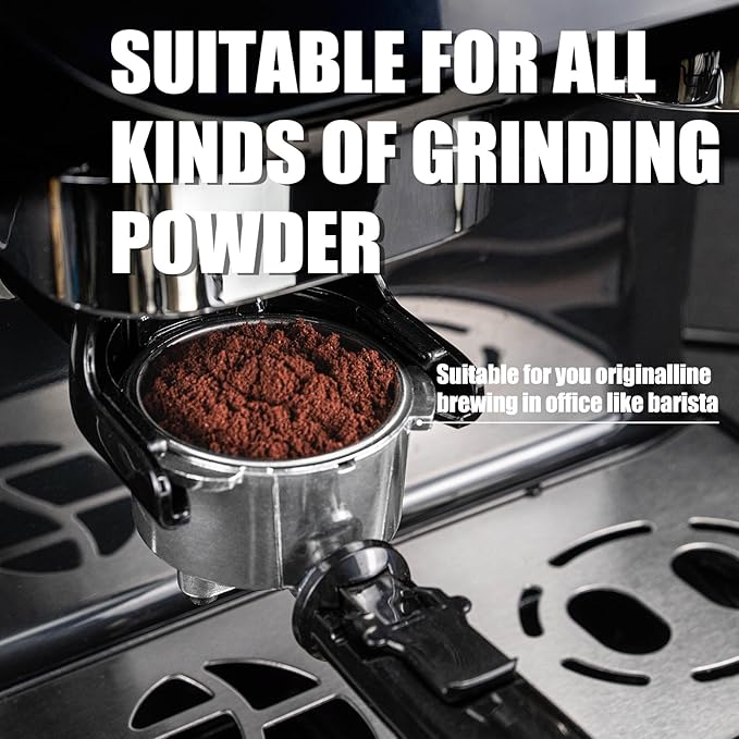 MIROX Espresso Machine 15 Bar, Coffee Maker With Milk Frother Steam Wand, Built-In Bean Grinder, Combo Cappuccino Machine with 70oz Removable Water Tank (ABS high-strength plastic shell)