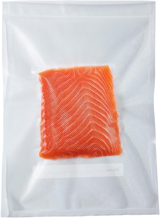 TYPLASTICS Vacuum Sealer Bags for Airtight Food Storage, 1 Gallon Pre-Cut Bags, 100 Count