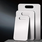 Stainless Steel Cutting Boards for Kitchen, 304 Steel Chopping Boards for Meat, Fruits & Break, Non-Slip, Dishwasher Safe, Pack of 3 (15.3"x11", 13.4"x9", 11.8"x8")