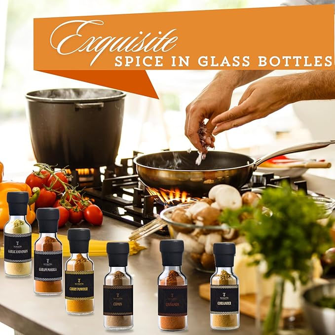 Spice Gift Set -24 Gourmet Spices For Cooking, Grilling, Rubs, Mixed Spice, Herbs, Spices & Seasonings, All Purpose Seasoning, Cooking Gifts For Men, Women, Birthday, Housewarming Gifts