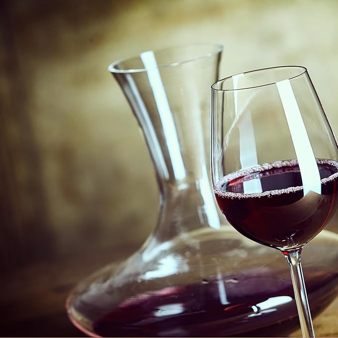 Ravenscroft European-Made All-Purpose Wine Glasses | Set of 4 | Sheer Rim | 100% Lead-Free Crystal | 15.5 Fl. Oz. | Perfect for White Wine & Red Wine | Dishwasher-Safe