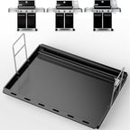 Utheer Ceramic Full Size Griddle Insert for Weber Genesis 300 Series E-310 E-320 E-330 S-310 (2007–2016), Replacement for Weber 7524/7528 – Nonstick,Easy Clean,Rust-Resistant,Even Heat for Outdoor BBQ