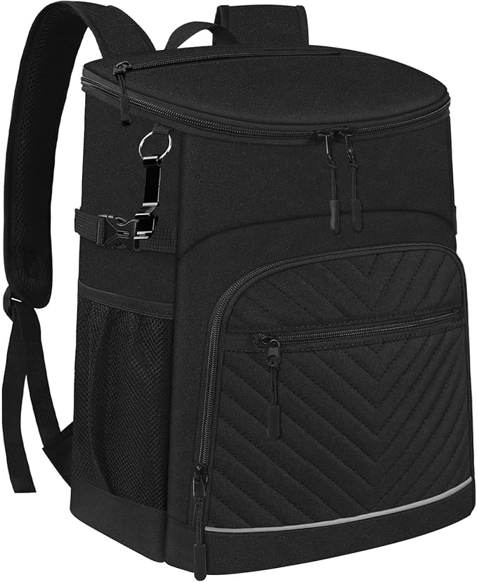 Cooler Backpack Insulated Leakproof Waterproof Backpack Cooler Bag 30/45 Cans, Large Capacity Lightweight Travel Camping Beach Backpack Cooler Ice Chest for Men and Women