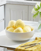 getstar Large Serving Bowls (9.5 inch & 92 fl oz), Ceramic Salad Bowl Set of 2, Microwave and Dishwasher Safe