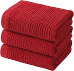 Dish Towels for Kitchen, Absorbent Cotton Kitchen Towels for Drying Dishes, Terry Cloth for Cleaning Set of 3