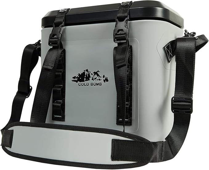 Magnetic Backpack Cooler Bag, Cold Retention Soft Coolers 30 Can Insulated Soft Sided Cooler with Waterproof Bag