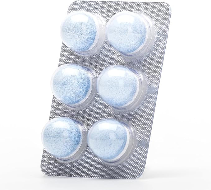 Cleaning Tablets for Espresso Machine, Replacement for Jura 3-Phase Descaling tablets 6 Count (Pack of 2)