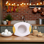 Yellow Egg Shell Opener, Egg Topper Cutter, Egg Cracker Separator for Quickly Cutting Off The Tops of Eggs, Kitchen Utensils and Gadgets