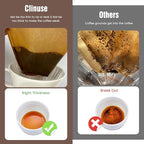 Coffee Filters, Size 04 Unbleached Cone Filters 8-12 Cup, 200 Count Disposable Natural Paper Filters, 04 Cone Filters For Pour Over and Drip Coffee Maker