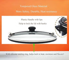 Oval Slow Cooker Lid with Sealing Ring and Clips Compatible for Hamilton Beach 10Quart Slow Cooker 33195