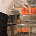 Robot Coupe CL60E2HEAD NODISC Two Speed Commercial Food Processor with Side Discharge and Full Moon Pusher Feed and Bulk Feed Stainless Steel, 240v, Stainless Steel (Discs NOT Included)