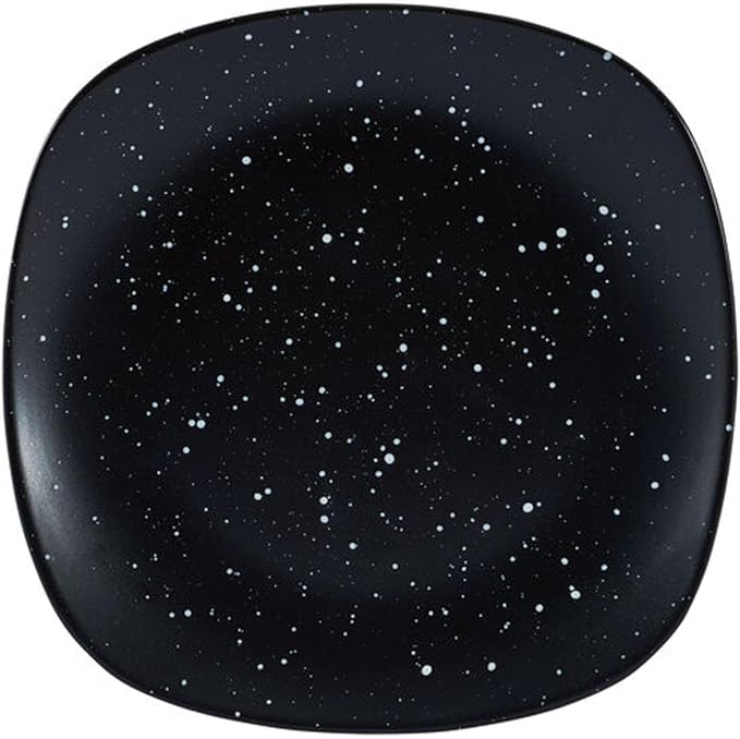 Pfaltzgraff Stella Square 12 Piece Dinnerware Plate and Bowl Set, Service for 4