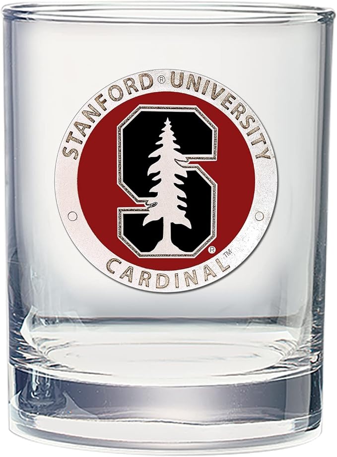 Heritage Pewter Stanford Double Old Fashion | Double Rocks Glass 14 OZ for Liquor | Expertly Crafted Pewter Glass