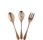 Knork 3-Piece Serving Set Copper Titanium Coated