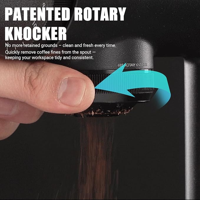 TIMEMORE Sculptor 078S Flat Burr Coffee Bean Grinder, Electric Espresso Grinder with Stepless Coarseness Adjustment, Suitable for Espresso, Pour over, French Press, Cold Brew - White