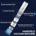 Handheld Vacuum Sealer for Food with 22 Reusable Sous Vide Bags, Compact Cordless Sealer Machine for Travel, Fresh & Save Meal Prep