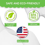 My-Cap Reusable Coffee Capsule Disc with Silicone Lid - Coffee Disc & Filter Set for Bosch Tassimo Brewer - Make Your Own Coffee Pod Discs - Reuse & Refill