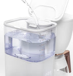 Café Specialty Drip Coffee Maker | 10-Cup Glass Carafe | WiFi Enabled Voice-to-Brew Technology | Smart Home Kitchen Essentials | SCA Certified, Barista-Quality Brew | Matte White