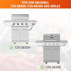 Hisencn 25.6" x 16.7" Griddle for Gas Grill, Cast Iron Griddle FlatTop Insert for Nexgrill, Weber, Charbroil, Pit Boss, Traeger, Camp Chef and more Grill, Griddle for Outdoor Gas & Charcoal Grills