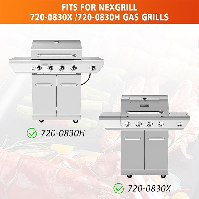 Hisencn 25.6" x 16.7" Griddle for Gas Grill, Cast Iron Griddle FlatTop Insert for Nexgrill, Weber, Charbroil, Pit Boss, Traeger, Camp Chef and more Grill, Griddle for Outdoor Gas & Charcoal Grills