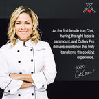 CatCora Melon Baller, Professional 18/8 Stainless Steel Dual Blades 10/15-Millimeter for Melon Balls and Garnishes, Ergonomic Soft-Grip Handle