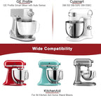 Ice Cream Maker Attachment for KitchenAid Stand Mixers, Dairy Free Frozen Fruit Soft Serve Ice Cream Machine Compatible with KitchenAid and Cuisinart, for Making Yogurt/Natural Desserts/Gelato