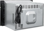 KoolMore KM-CWO30-SS Built-in Microwave with Convection Oven and Air Fryer, 1000W Power with 10 Levels, UL Listed Capacity in Stainless-Steel, 30 in/1.6 cu. ft, Silver