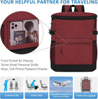 Cooler Backpack 33 Cans Backpack Coolers Insulated Leak Proof Soft Beach Cooler Bag for Men Women Ice Chest Backpack Camping Hiking Picnic Travel Cooler Lunch Backpack