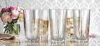 Glaver's Highball Glass Cups. Set of 10 Elegant Diamond Cut Drinking Glasses. Classic 15 oz Bar Glasses. Tall Kitchen Glass for Water, Old Fashioned, Juice, Beer, Cocktails.