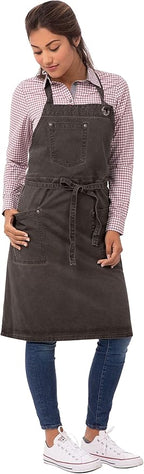 Chef Works Unisex Dorset Bib Apron