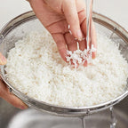 Fine Mesh Rice Strainer, Metal Colander Bowl Stainless Steel Baskets for Pasta, Fruit - Strain, Drain, Rinse(Diameter 11.02 inch)