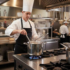 KEAWELL K3 Premium 8-Quart Tri-Ply Stainless Steel Stockpot with Lid, Induction & Oven Safe up to 600°F, Even Heating, Professional Cookware for All Stovetops (8-Qt)