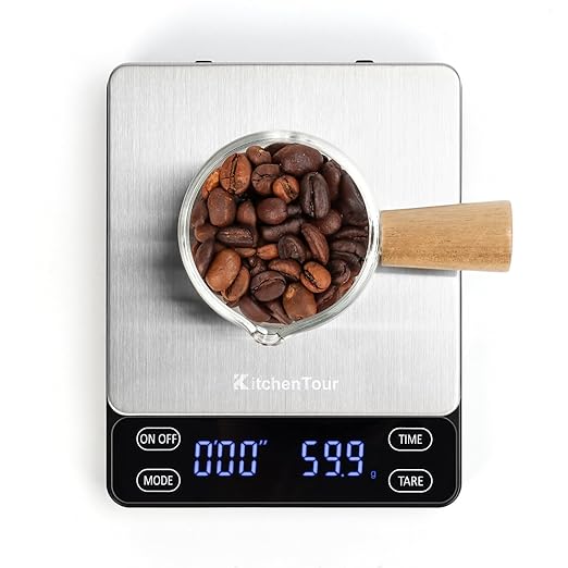 KitchenTour Digital Kitchen Scale EG5001 (3000g with Timer)