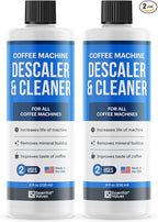 Essential Values Universal Descaling Solution for Keurig Breville Nespresso & Delonghi (4 Uses) | Coffee Machine Descaler Cleaner | Liquid To Descale Automatic Coffee Makers & Espresso Machines