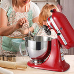 Dough Hook for KitchenAid Stand Mixer 4.5QT and 5QT, Stainless Steel Mixer Dough Attachments for Kitchenaid, Dishwasher Safe