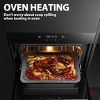 Aluminum Foil Pans 20 Pack, 9x13 10 Pack, 21x13 10 Pack, Disposable Full Size Large & Small Food Containers for Roasting, Restaurants, Cooking, Heating, Buffets