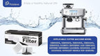 18-Pack Charcoal Water Filters Compatible with Breville BWF100 Machines, Breville Espresso Machine Water Filter Replacements