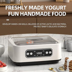 Yogurt Maker Machine, Adjustable Time & Temp Control (1-99 Hour Adjustable), 1600ML Yogurt Maker Machine for Homemade Yogurt, Versatile and Efficient Yogurt Maker for Healthy Living