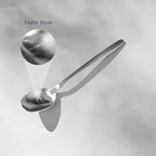 JazzUpCo Tia Flatware non toxic 18/10 stainless steel dishwasher safe (Matte Silver, 8 Person Set (40 Pieces))