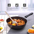 HOTEC 600℉ Heat Resistant BPA-Free Silicone Rubber Spatula Set,Kitchen Cooking Spatulas, Baking, Mixing for Non Stick Cookware, Dishwasher Safe, Set of 5, Khaki