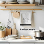 Funny Sourdough Baking Kitchen Towels, Gifts for Sourdough Bakers Tea Dish Towels for Kitchen, Baking Lover Gifts Decorative Hand Towels, 16x24 Inch