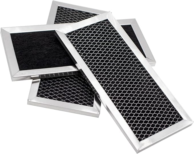 Supplying Demand DE63-30016G DE63-00367H 3 Pack Microwave Carbon Filter Replacement 4 x 8-3/4 x 3/8 Inches