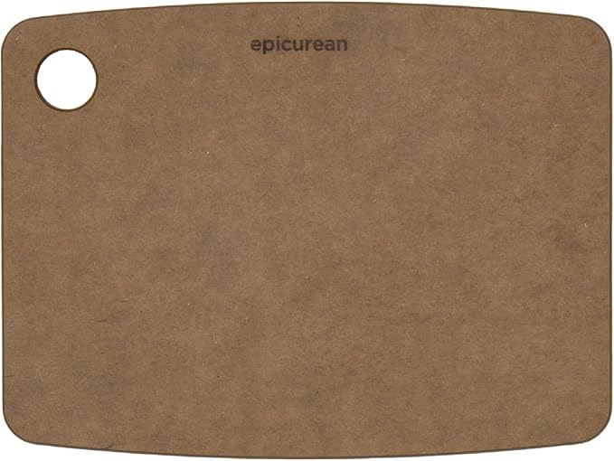 Epicurean Kitchen Series Cutting Board, 8-Inch × 6-Inch, Nutmeg