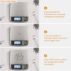 Food Scale 88lb/40kg Large Digital Kitchen Scale 0.05oz/1g with Price Computing Commercial Scale 304 Stainless Steel gram Scale for Baking Cooking Meat Restaurant ，USB or AA Battery(Included)