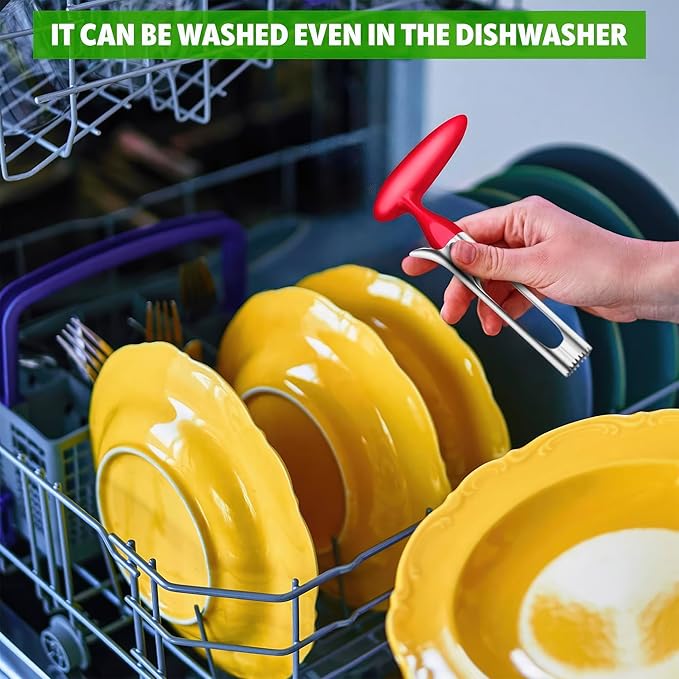 Apple Corer Tool – Stainless Steel Apple Core Remover with Durable Plastic Handle – Comfortable Grip, Easy to Use, Dishwasher Safe & Long-Lasting | Works for Apples, Pears, Tomatoes, Peppers & More