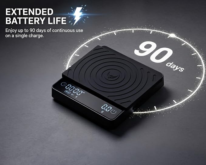 54mm Breville Espresso Accessories Set – Premium Rosewood Organizer Box, Calibrated Tamper, Adjustable Coffee Distributor, WDT Puck Prep Tool & Scale with Timer