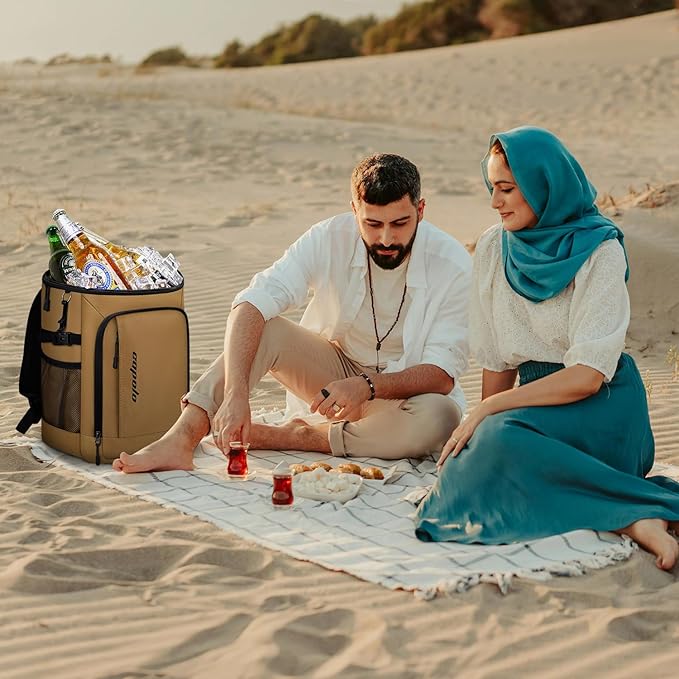 Capolo 36/45 Cans Cooler Backpack Insulated Waterproof for Women Men Lunch Backpack Coolers Leak Proof Soft Cooler Bags