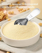 Coffee Scoop 30ml 2PCS, 2 Tablespoon Measuring Spoons, Ergonomics Design Coffee Scooper Stainless Steel Manufacture，Coffee Scoop for Ground Coffee Protein Powder Sugar Cereal (Silver, 2 tbsp-30ml)